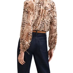 Clearance Rafaella Printed Blouse Women Tops