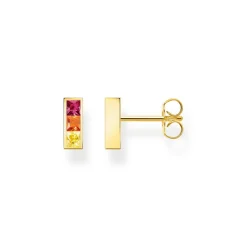 Clearance Rainbow Heritage Stone Alternate Stud Earrings Women Earrings