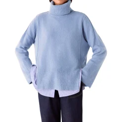Outlet Raised Seam Knit Sweater Women Sweaters & Cardigans