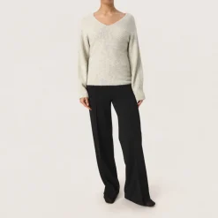 Clearance Rakel Rib-Knit Sweater Women Sweaters & Cardigans
