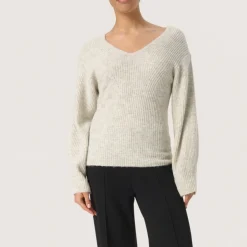 Clearance Rakel Rib-Knit Sweater Women Sweaters & Cardigans