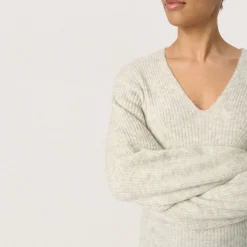 Clearance Rakel Rib-Knit Sweater Women Sweaters & Cardigans