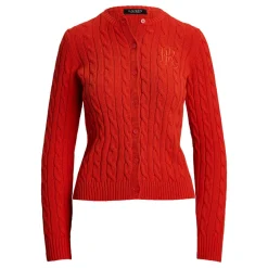 Clearance Ralhan Cable Knit Cardigan Women Sweaters & Cardigans