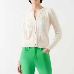 Hot Ralhan Cable-Knit Cardigan Women Sweaters & Cardigans