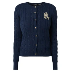 Ralhan Logo Cable-Knit Cardigan Women Sweaters & Cardigans