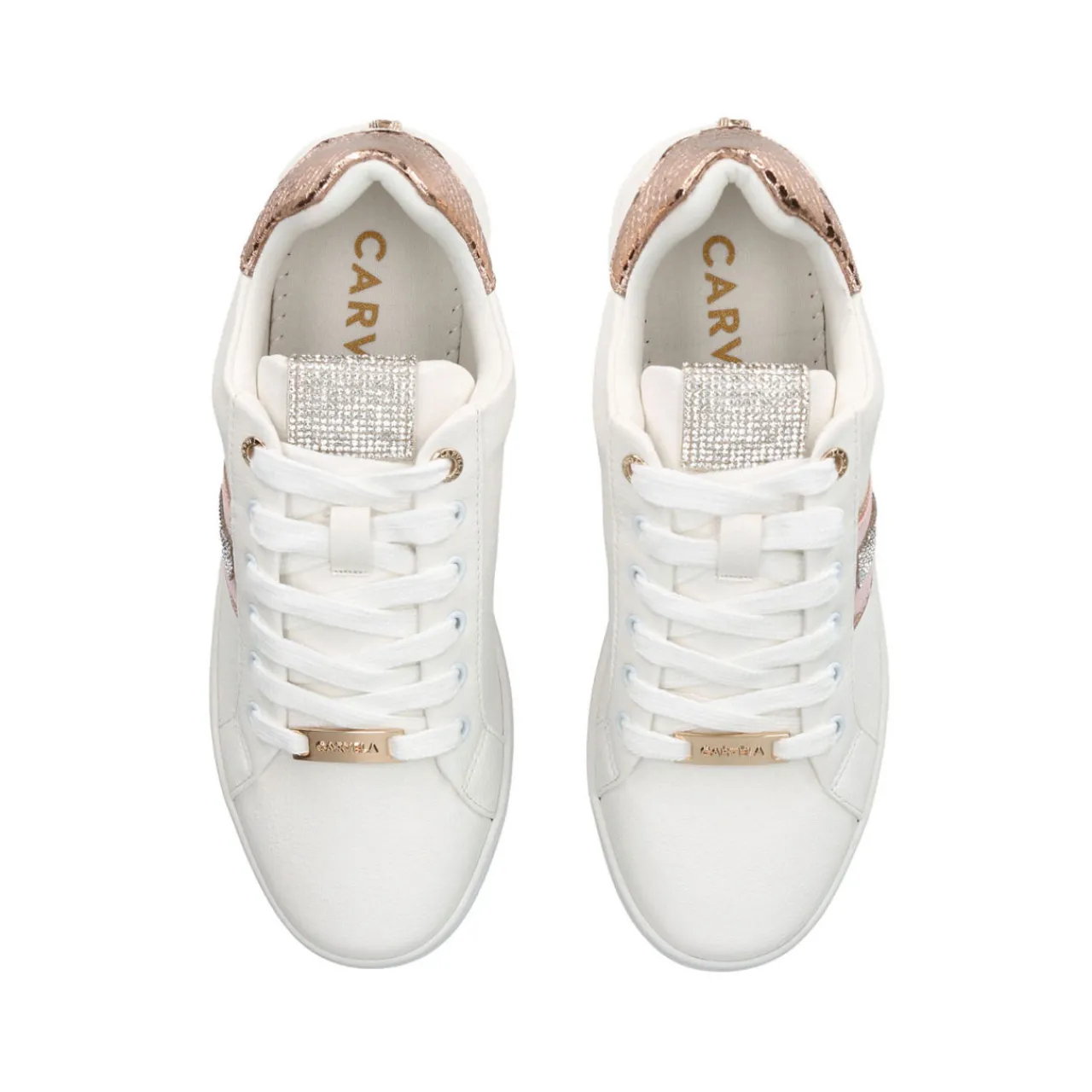 New Rapid Striped Lace-Up Trainers Women Trainers