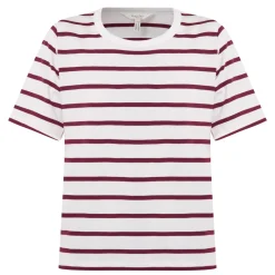 Clearance Ratana Regular Fit Striped T-Shirt Women Tops