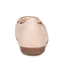 Online Raven Suede Ballet Pumps Women Flats