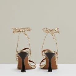 Rebecca Tie Detail Heeled Sandals Women Heels|Occasion Dressing