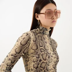 Discount Rectangle Sunglasses GC002074 Women Sunglasses
