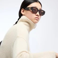 Rectangle Sunglasses GC002107 Women Sunglasses