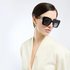 Outlet Rectangle Sunglasses GC002405 GG1861S Women Sunglasses