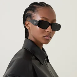Clearance Rectangle Sunglasses 0PR 17WS Women Sunglasses