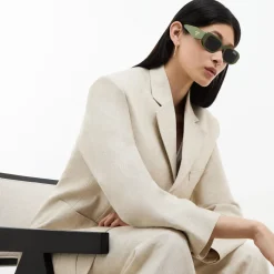 New Rectangle Sunglasses PR 17WS Women Sunglasses