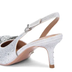 New Regal Bow Slingback Heels Women Heels