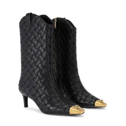 Regent Quilted Crystal Boots Women Boots