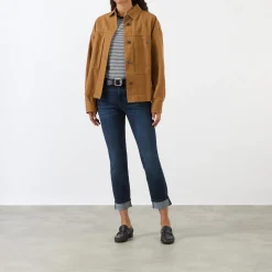 Relaxed Skinny Jeans Women Denim