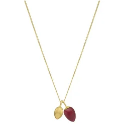 Outlet Relic Droplet Ruby Necklace Women Necklaces
