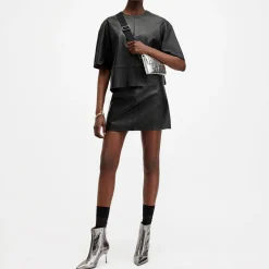 Clearance Renai Leather Mini Skirt Women Skirts