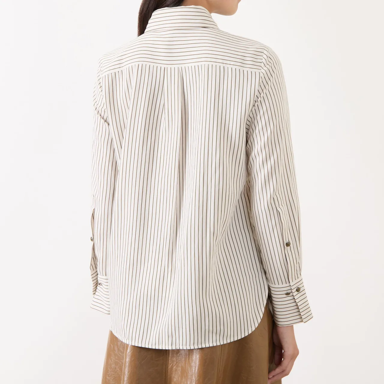 Reperto Striped Shirt Women Tops