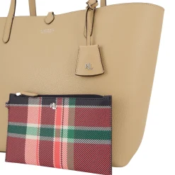 Sale Reversible Check Medium Tote Bag Women Tote Bags