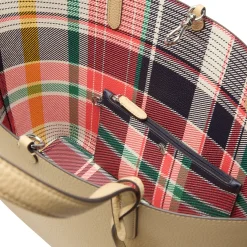 Sale Reversible Check Medium Tote Bag Women Tote Bags