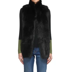 Discount Reversible Sheepskin Gilet Women Coats & Jackets