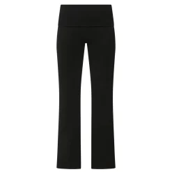 Hot Rib Fold Over Trousers Women Activewear|Leggings