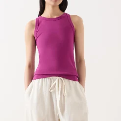 Outlet Rib Tank Top Women Tops