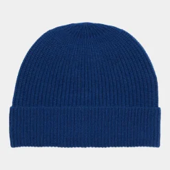 Clearance Ribbed Cashmere Beanie Women Hats