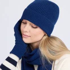 Ribbed Cashmere Gloves Women Gloves
