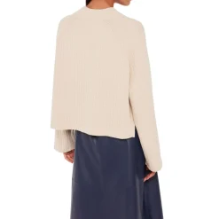 Hot Ribbed Crew Neck Sweater Women Sweaters & Cardigans