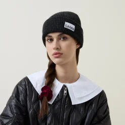 Clearance Ribbed-Knit Lightweight Beanie Hat Women Hats