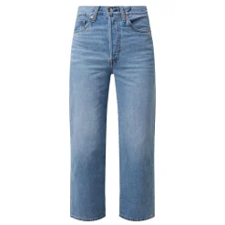 Best Ribcage Straight Ankle Jeans Women Denim
