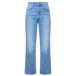 Ribcage Straight Ankle Jeans Women Denim