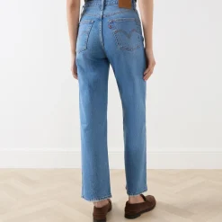 Ribcage Straight Ankle Jeans Women Denim