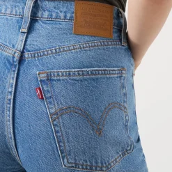 Ribcage Straight Ankle Jeans Women Denim