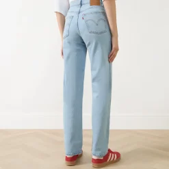 Sale Ribcage Super High-Rise Straight Leg Jeans Women Denim
