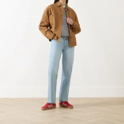Sale Ribcage Super High-Rise Straight Leg Jeans Women Denim