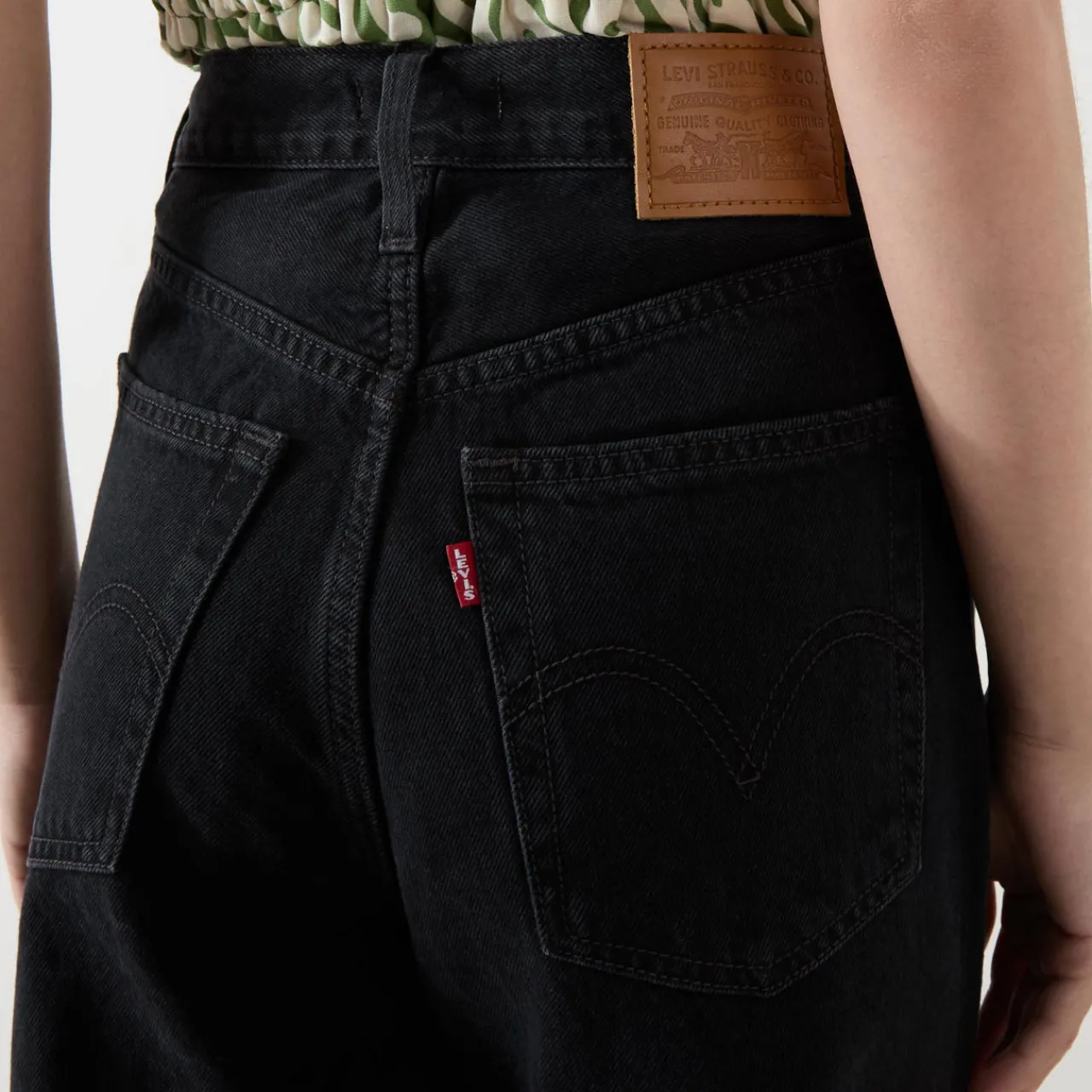 Hot Ribcage Wide Leg Jeans Women Denim