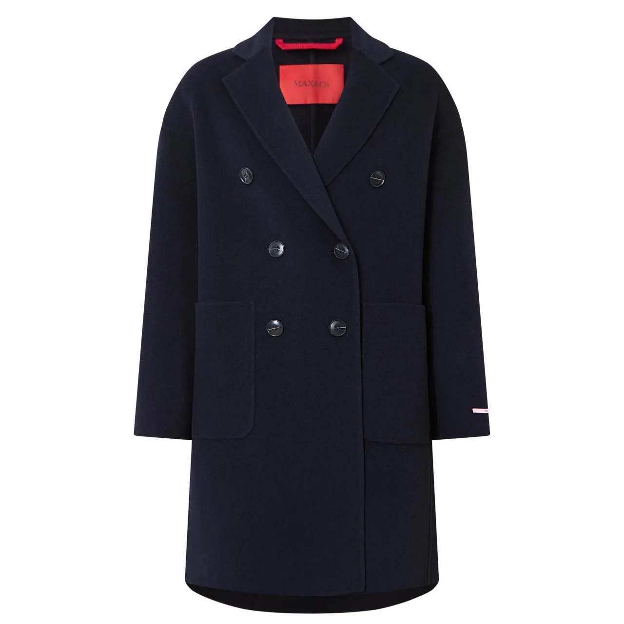 Hot Riccardo Double-Breasted Coat Women Coats & Jackets