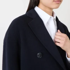 Hot Riccardo Double-Breasted Coat Women Coats & Jackets