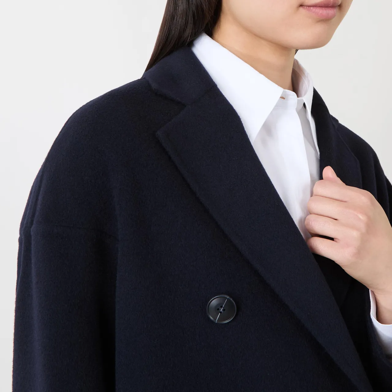 Hot Riccardo Double-Breasted Coat Women Coats & Jackets