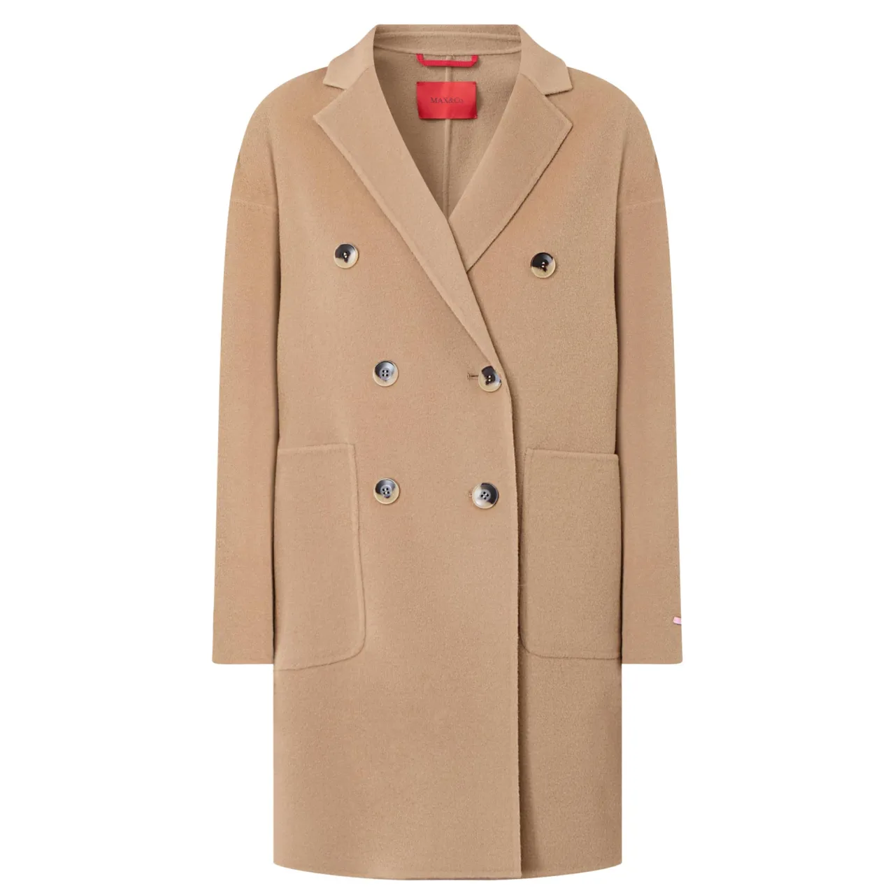 Riccardo Double-Breasted Coat Women Coats & Jackets