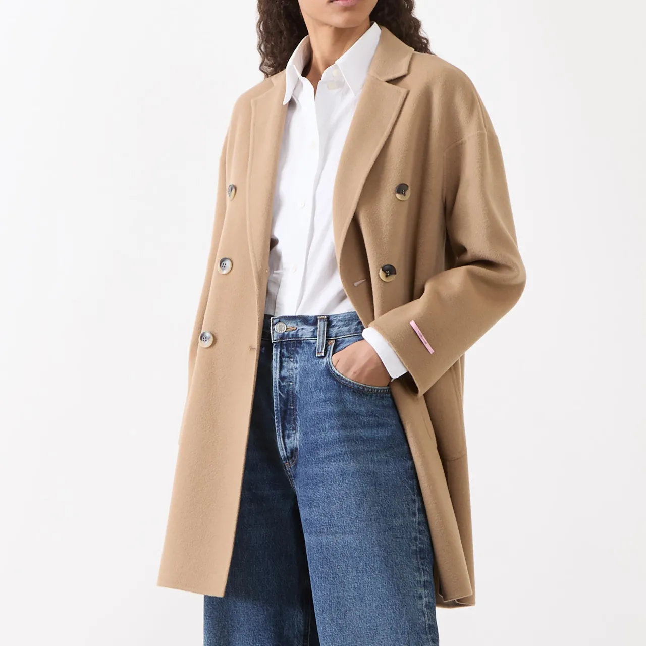 Riccardo Double-Breasted Coat Women Coats & Jackets