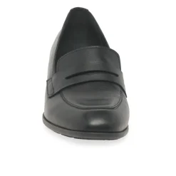 Sale Right Penny-Trim Leather Loafers Women Loafers