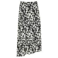 Best Riley Floral Asymmetric Skirt Women Skirts