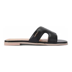 Clearance Rivo Logo Flat Sandals Women Sandals