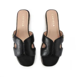 Clearance Rivo Logo Flat Sandals Women Sandals