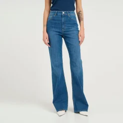 New Rivy High-Waist Flared Jeans Women Denim